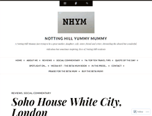 Tablet Screenshot of nottinghillmummy.com